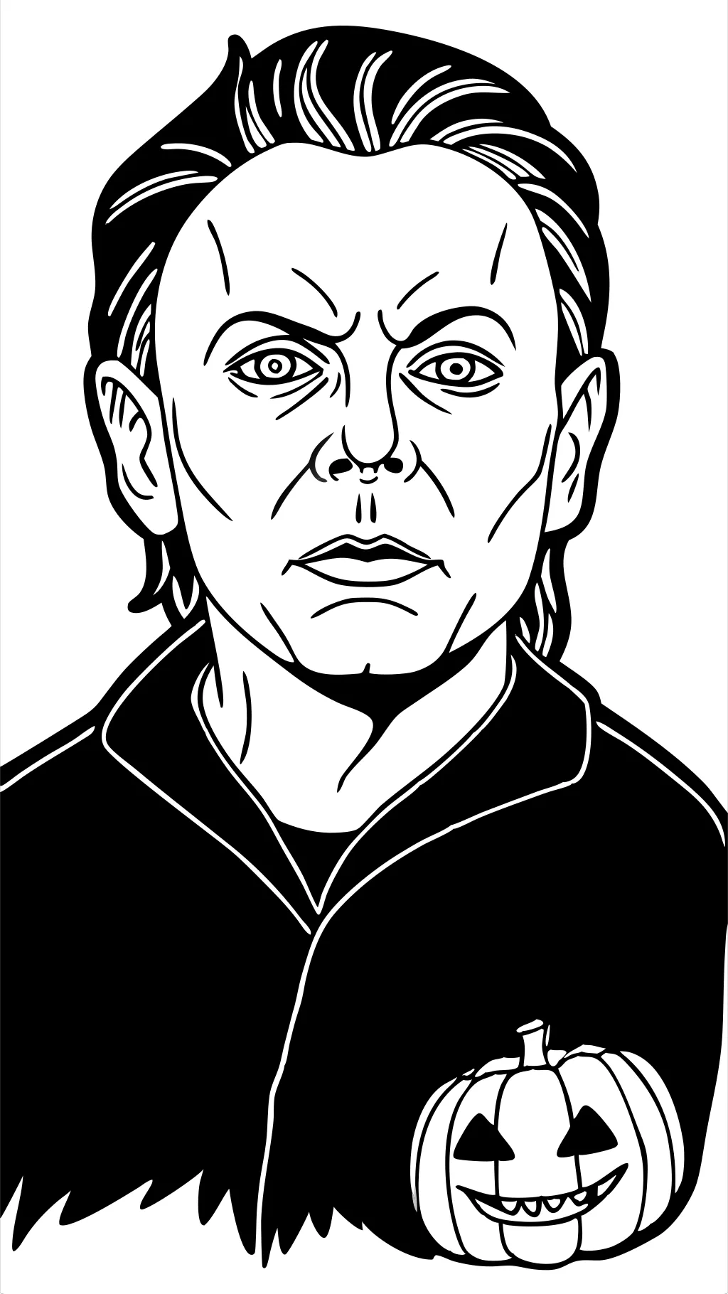 michael myers coloring pages